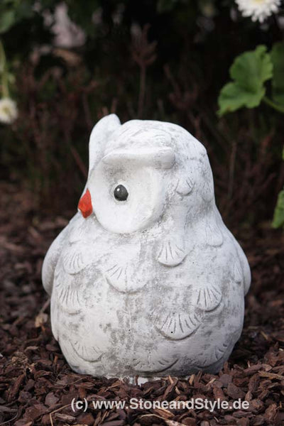 Steinfigur Eule Hedwig