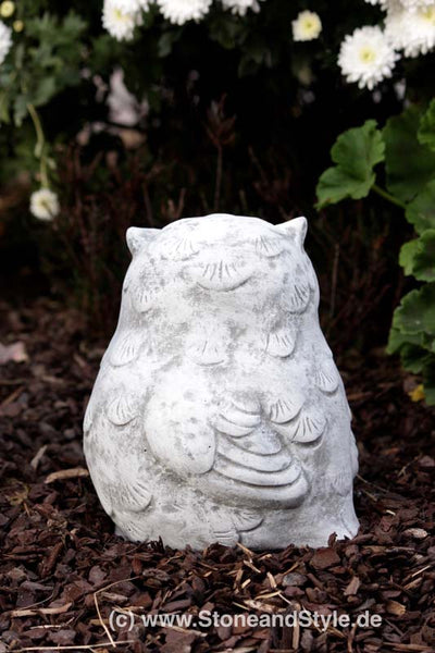 Steinfigur Eule Hedwig
