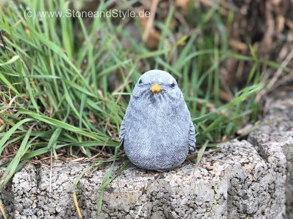 3er Set Steinfigur Vogel klein