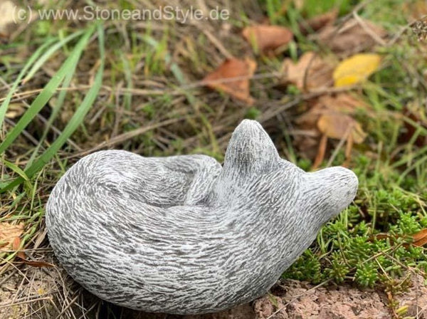 Steinfigur Katze "Leonie"