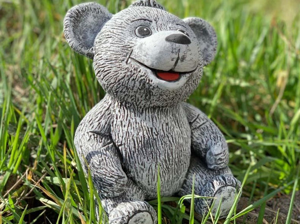 Steinfigur Teddybär Teddy Bruno