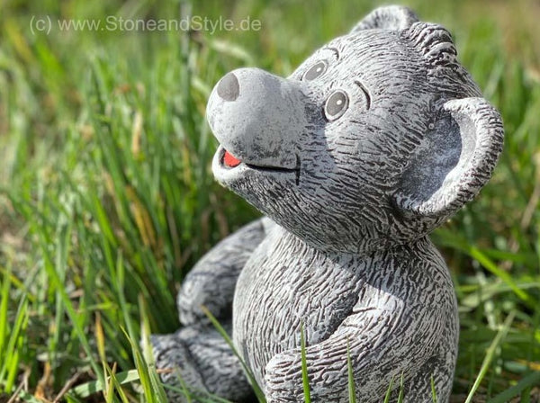 Steinfigur Teddybär Teddy Bruno