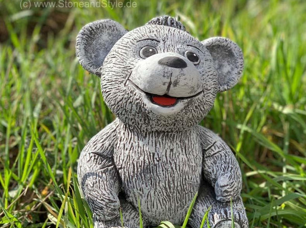 Steinfigur Teddybär Teddy Bruno