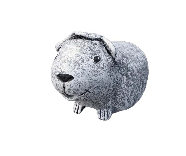 Roman Meerschweinchen-Statue Aus Harz - 14 Cm Hoch, Outdoor-Deko Für Garten & Terrasse