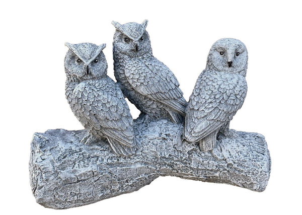 Steinstatue Steinstatuen Steinskulpturen Steiskultur Tierfigur Tierfiguren Eule UHU Kauz