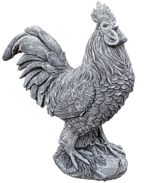 Steinfigur Hahn