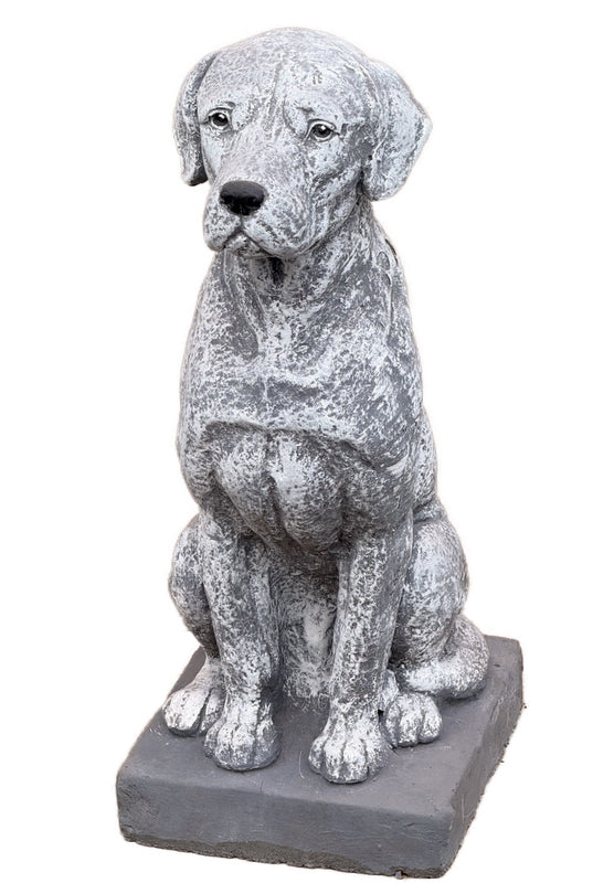 Steinfigur Dogge Gartenfigur