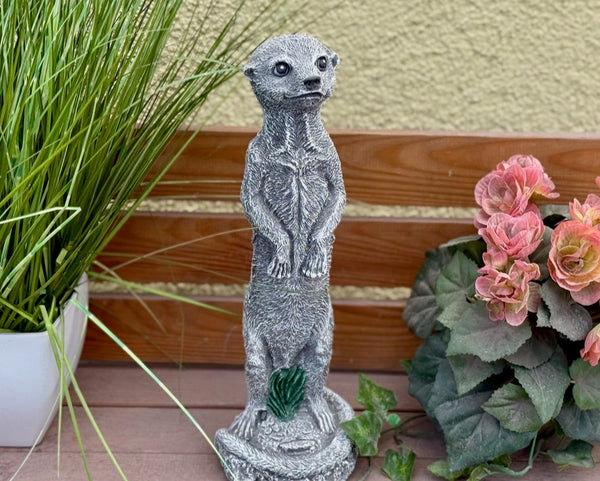 Steinfigur Erdmännchen Guido