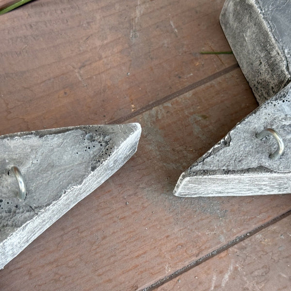 2er Set Stein Sterne