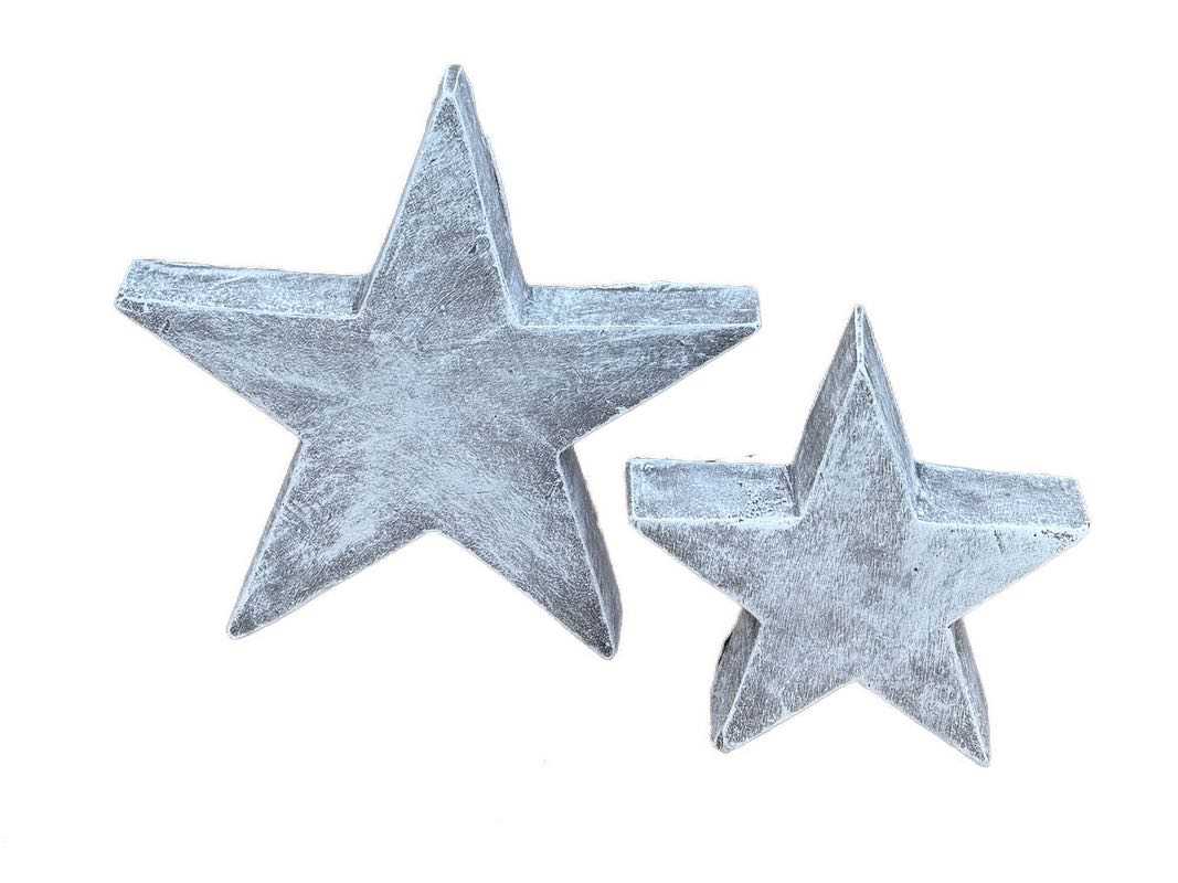 Dekosterne Sterne aus Stein Steinsterne