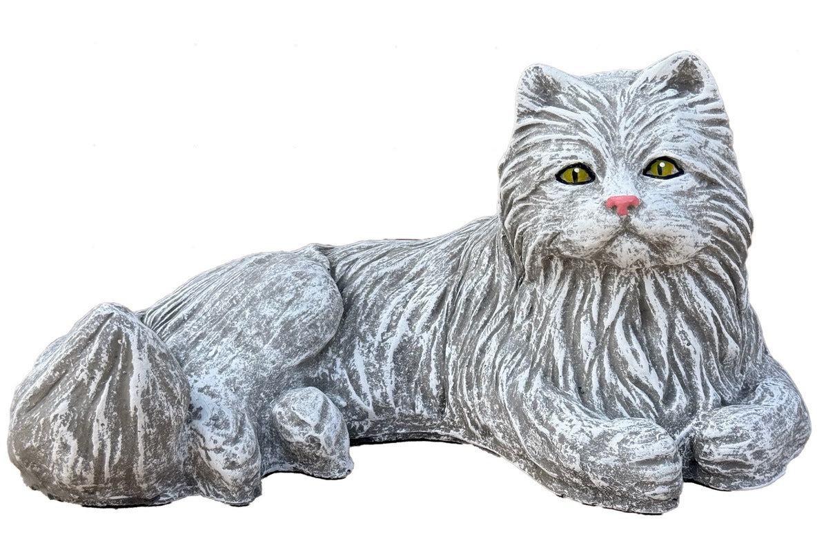Steinfigur Maine Coon Main Maine-Coon Main-Coon