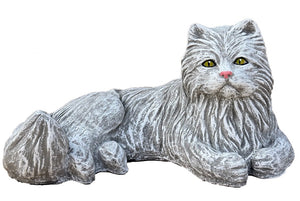 Steinfigur Maine Coon Main Maine-Coon Main-Coon