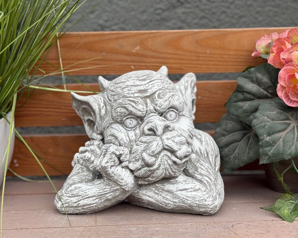 Steinfigur Gargoyle Büste Lorenzo
