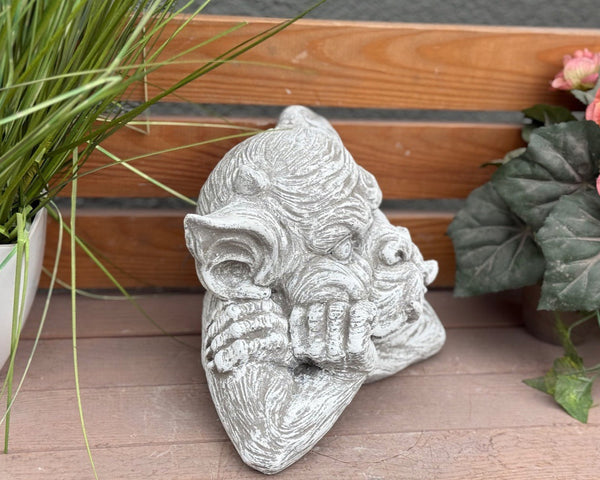 Steinfigur Gargoyle Büste Lorenzo