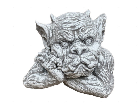 Steinfigur Gargoyle Gargoyles Büste Kantenhocker