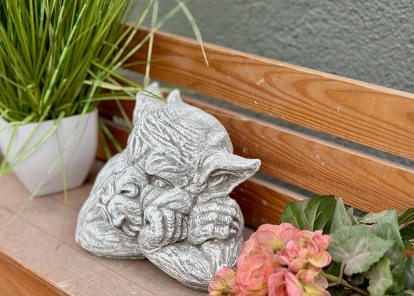 Steinfigur Gargoyle Büste Roberto