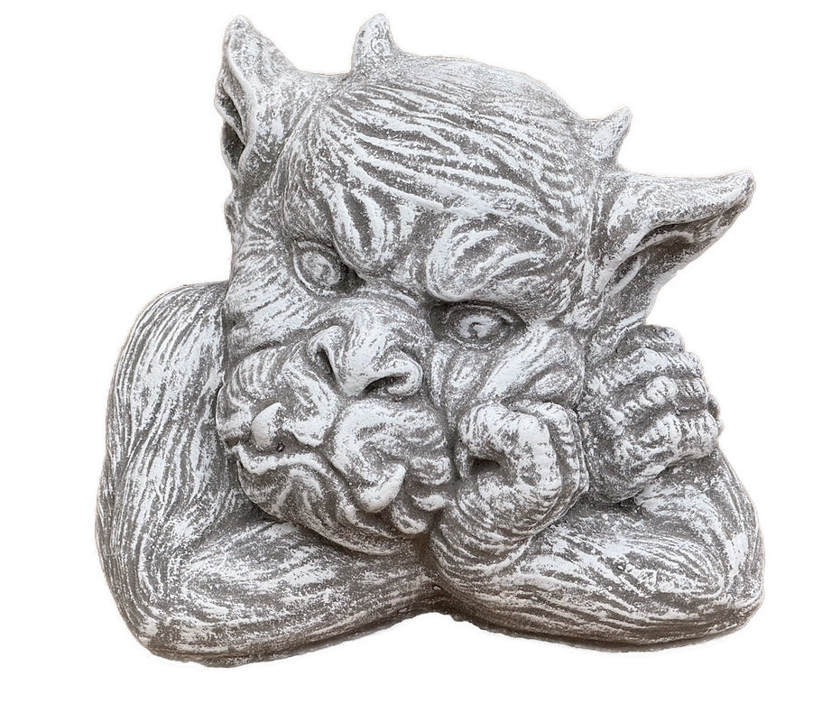 Steinfigur Gargoyle Gargoyles Kantenhocker Torwächter