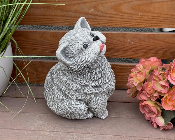 Steinfigur Katze Wilma