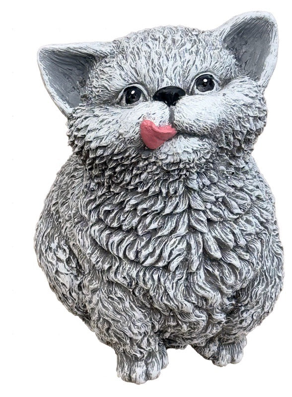 Steinfigur Katze Gartenfigur Gartenfiguren Katzen