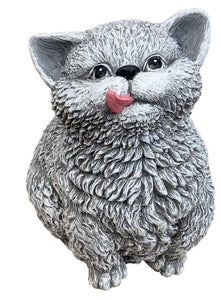 Steinfigur Katze Gartenfigur Gartenfiguren Katzen