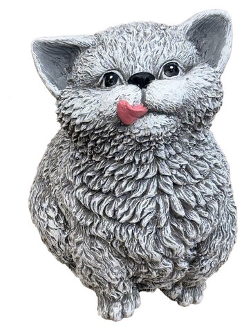 Steinfigur Katze Gartenfigur Gartenfiguren Katzen