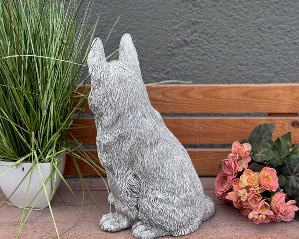 Steinfigur Schäferhund groß