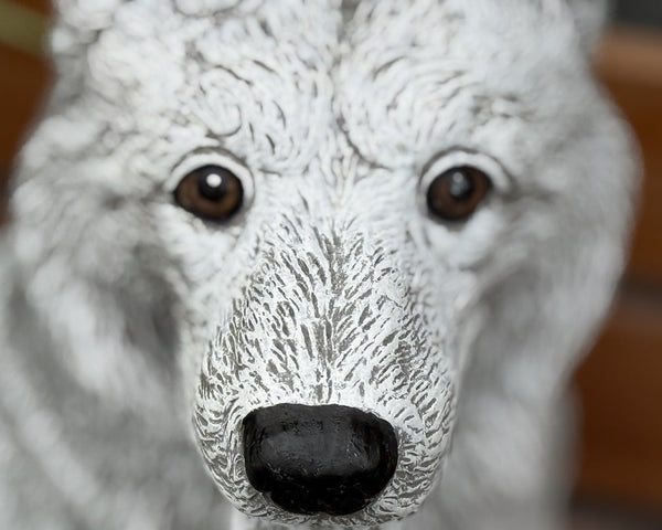 Steinfigur Schäferhund groß