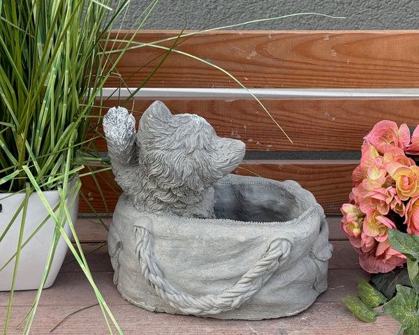 Steinfigur Katze Cleo