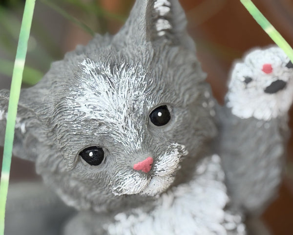 Steinfigur Katze Cleo