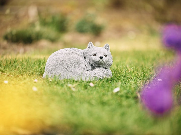 Steinfigur Polarfuchs