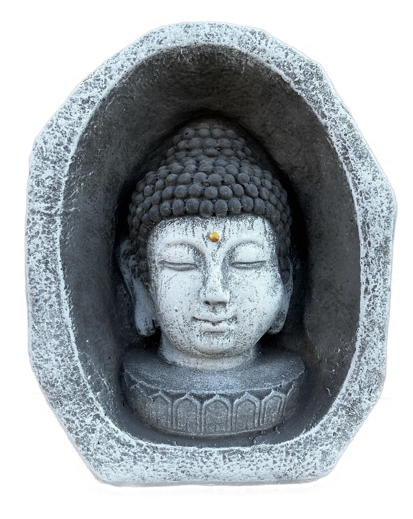 Steinfigur Shiva Kopf Meditationsstein