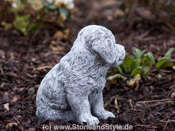 Steinfigur Berner Sennen Hund