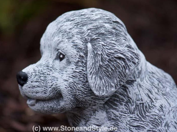 Steinfigur Berner Sennen Hund