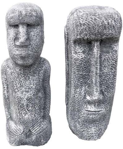 Steinfigur Steinfiguren Osterinsel Gesicht Statue Osterinselgesicht Osterinselstatue