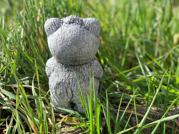 Steinfigur Glücksteddy Teddybär Bob