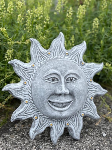 Steinfigur Wandkonsole SONNE "il sole"