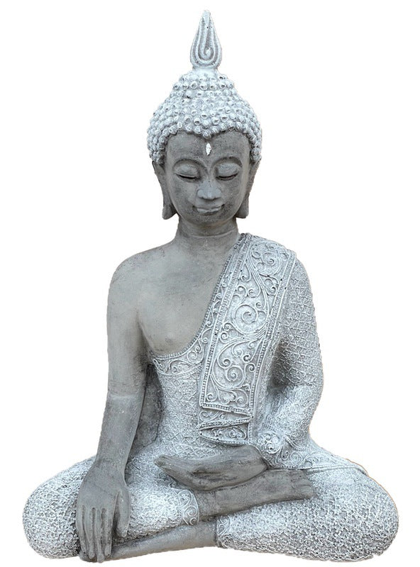 Steinfigur Steinstatue Steinskulptur Buddha Shiva Meditation